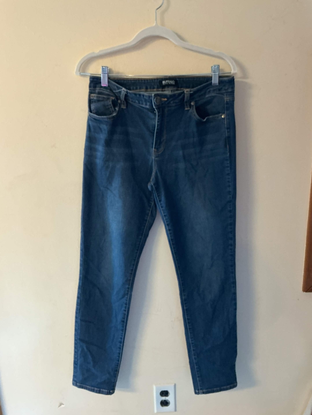 Buffalo David Bitton Slim Skinny Jeans - Dark Blue